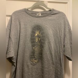 Walk By Faith Hiking Shirt, Size XL